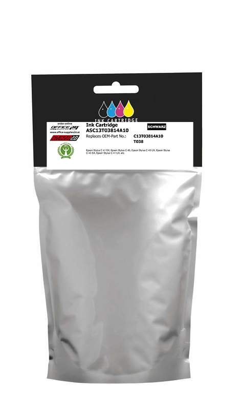 Superlonglife Epson C13T03814A10 / T038 Tinte schwarz