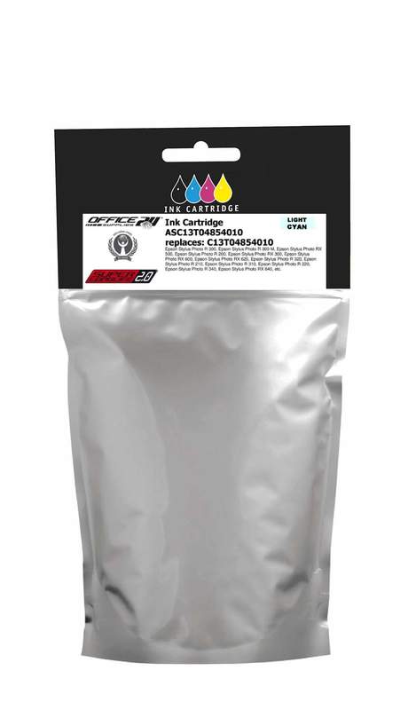 Superlonglife Epson C13T04854010 / T0485 Tinte cyan foto