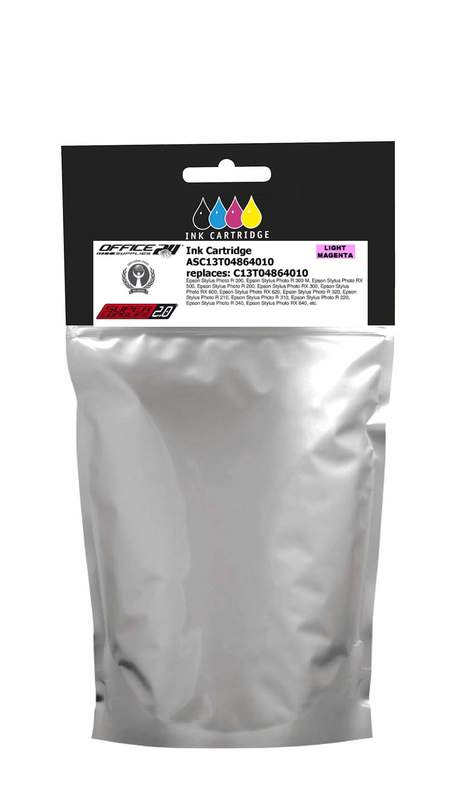 Superlonglife Epson C13T04864010 / T0486 Tinte magenta foto
