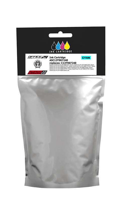 Superlonglife Epson C13T907240 / T9072 Tinte cyan