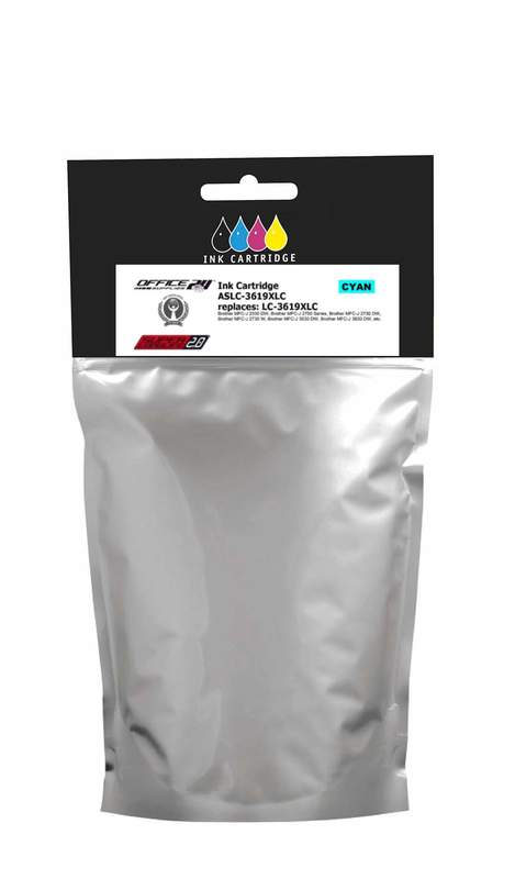 Superlonglife Brother LC-3619XLC / LC3619C Tinte cyan