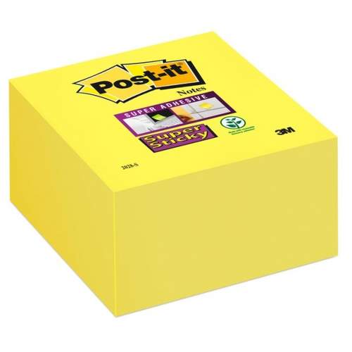 Haftnotizblock 350 Blatt intensivgelb POST-IT 2028-S Würfel  76 x 76 mm