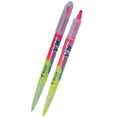 Textmarker Spotliter gelb/pink PILOT BEGREEN SW-SLVW-YP-BG