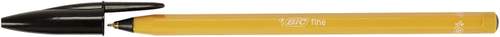 Kugelschreiber Einweg F schwar BIC 8099231 Orange