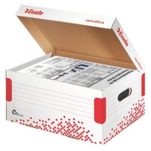 ESSELTE Speedbox rot/weiß Box & Organizer zur Aktenaufbewahrung