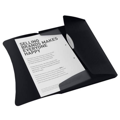 ESSELTE 624043 Polypropylene (PP) schwarz Dokumentenmappe