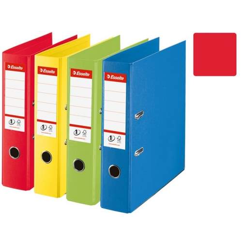 ESSELTE 624068 Pappe rot Ringmappe
