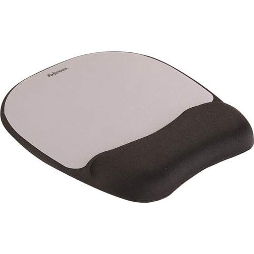 Fellowes 9175801 Mauspad Schwarz, Silber