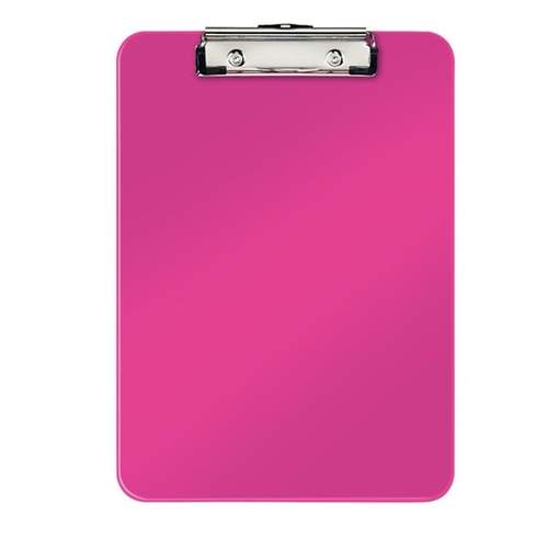 Leitz WOW Klemmbrett A4 Metall, Polystyrol Pink