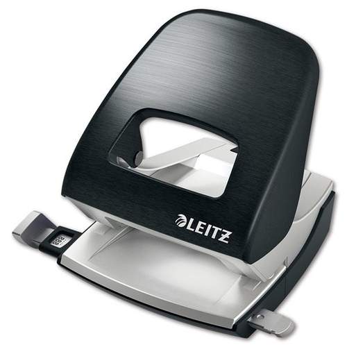 Leitz NeXXt Locher 30 Blätter Schwarz