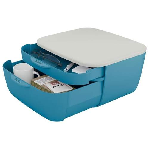 Leitz 53570061 Schreibtischablage Polystyrol (PS) Blau, Weiß