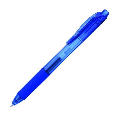 Pentel EnerGel-X Ausziehbarer Gelschreiber Blau