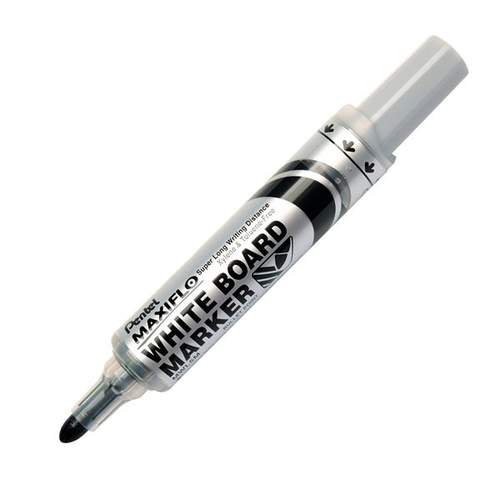 Pentel Maxiflo Marker Rundspitze Schwarz