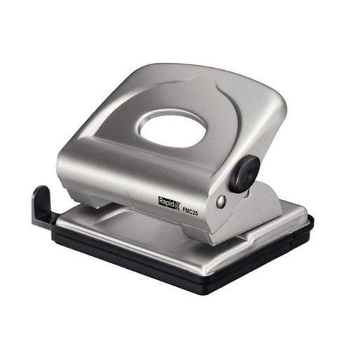 Rapid FMC25+ Locher 30 Blätter Silber