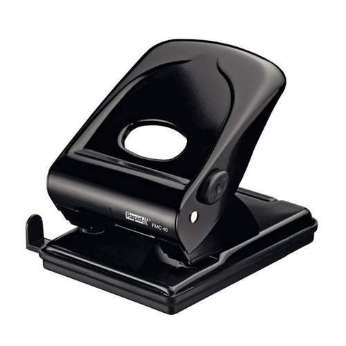 Rapid FMC40 Locher 40 Blätter Schwarz