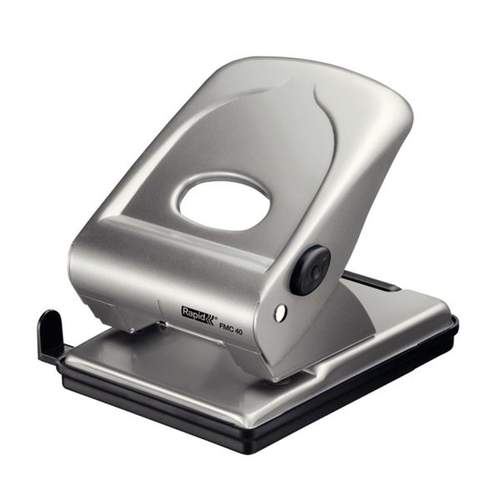 Rapid FMC40 Locher 40 Blätter Silber