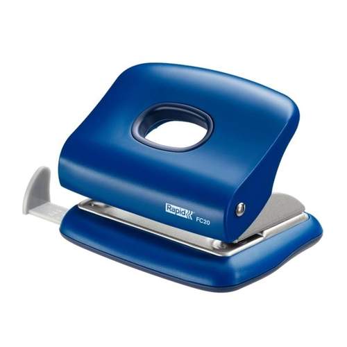 Rapid FC20 Locher 20 Blätter Blau