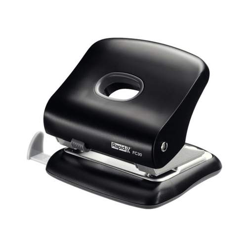 Rapid FC30 Locher 30 Blätter Schwarz