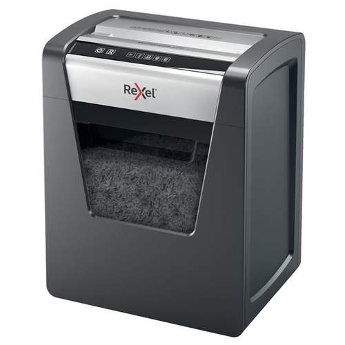 Rexel Momentum M515 Aktenvernichter Mikrogeschnittene Zerkleinerung 1,5 cm Schwarz