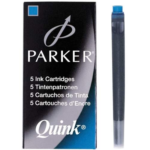 Tintenpatrone 5 Stück königsblau PARKER S0116210
