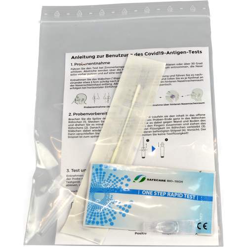 Covid-19 Antigen Schnelltest 25 Stück pro Packung