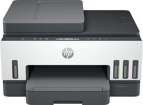 HP Smart Tank 750 All-in-One, Farbe, Drucker für Home und Home Office, Drucken, Scannen, Kopieren, ADF, Wireless, Automatische D
