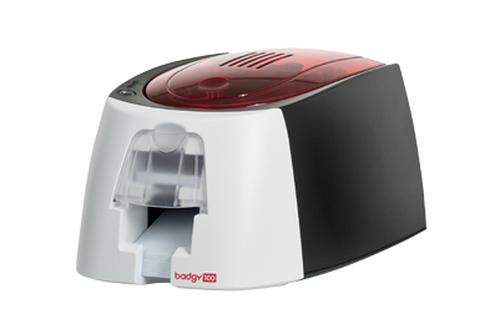 Evolis Badgy 100 Plastikkarten-Drucker Farbstoffsublimation/Wärmeübertragun Farbe 260 x 300 DPI