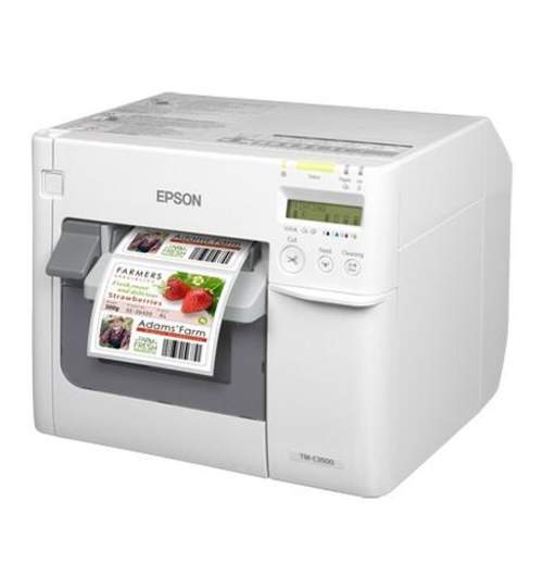 Epson TM-C3500 Etikettendrucker Tintenstrahl Farbe 720 x 360 DPI 103 mm/sek Kabelgebunden Ethernet/LAN