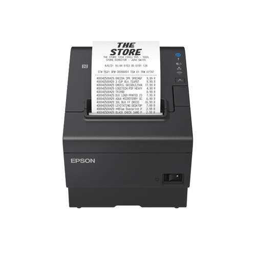 Epson TM-T88VII (112): USB, Ethernet, Serial, PS, Black