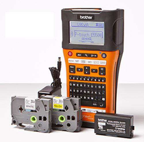 Brother PT-E550WVP Etikettendrucker 180 x 180 DPI Verkabelt & Kabellos HSE/TZe QWERTY