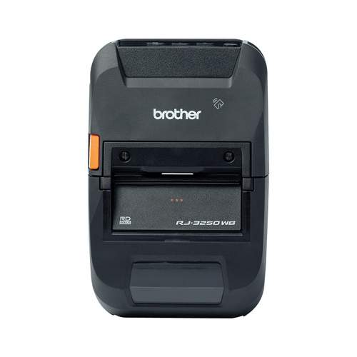 Brother RJ3250WBL Etikettendrucker Thermodirekt 203 x 203 DPI 127 mm/sek Kabellos Ethernet/LAN WLAN Bluetooth