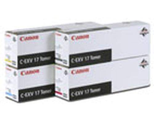 Original Canon 0259B002 / C-EXV17 Toner gelb