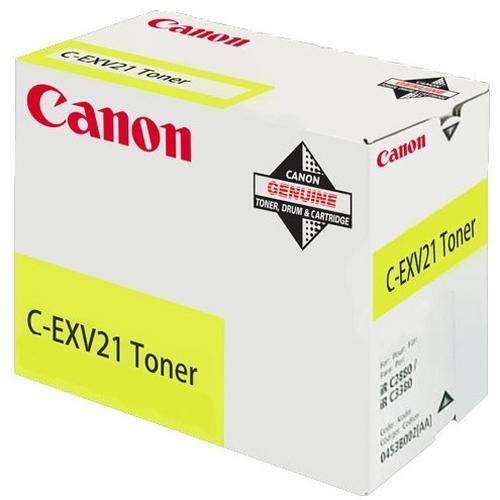 Original Canon 0455B002 / C-EXV21 Toner gelb