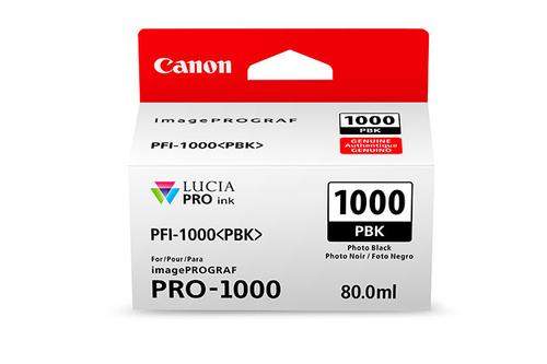 Original Canon 0546C001 / PFI-1000PBK Tinte schwarz foto
