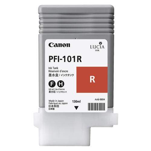 Original Canon 0889B001 / PFI-101R Tinte rot