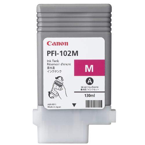 Original Canon 0897B001 / PFI-102M Tinte magenta