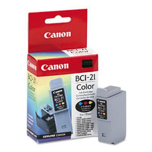 Original Canon 0955A002 / BCI-21C Tinte cyan, magenta, gelb
