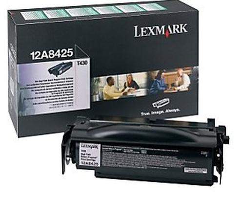 Original Lexmark 12A8425 Toner schwarz