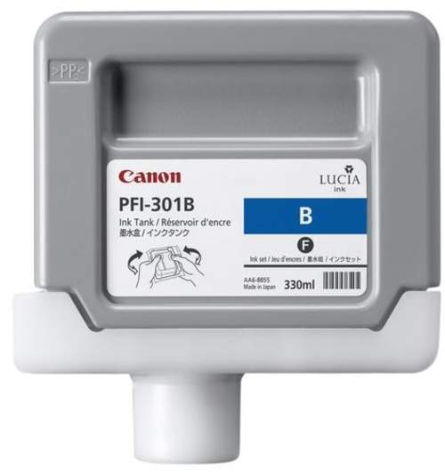 Original Canon 1494B001 / PFI-301B Tinte blau