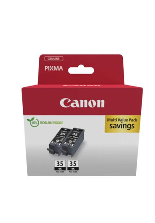 Original Canon 1509B029 / PGI-35BK Tinte schwarz - 2 Stück