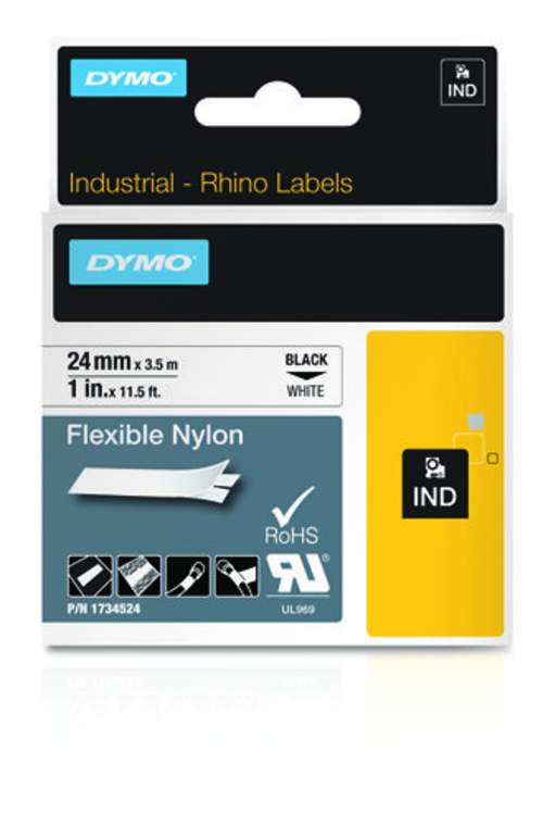 DYMO 24mm Flexible Nylon Tape