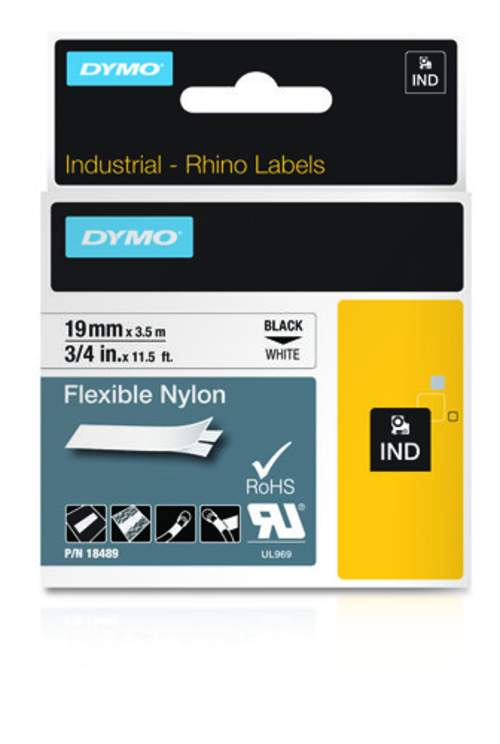 DYMO 19mm Flexible Nylon Tape