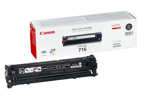 Original Canon 1980B002 / 716BK Toner schwarz