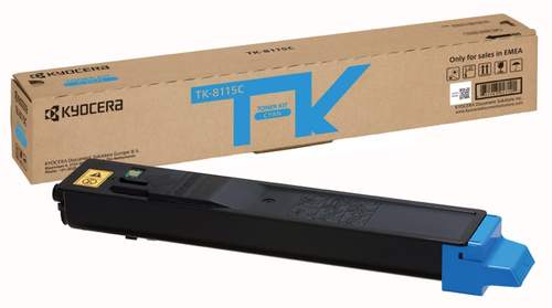 Original KYOCERA 1T02P3CNL0 / TK-8115C Toner cyan