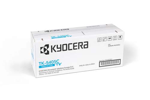 Original KYOCERA 1T02Z6CNL0 / TK-5405C Toner cyan