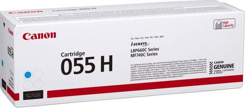 Original Canon 3019C002 / 055H Toner cyan