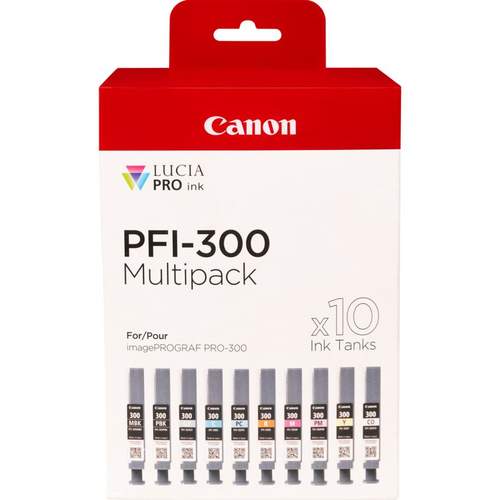 Original Canon 4192C008 / PFI-300 Tinte - 10 Stück