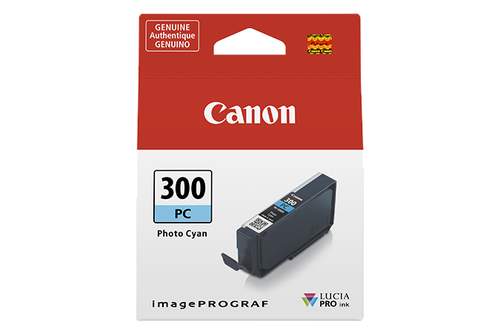 Original Canon 4197C001 / PFI-300PC Tinte cyan foto
