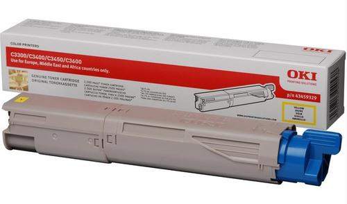 Original OKI 43459329 Toner gelb