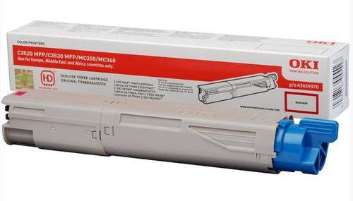 Original OKI 43459370 Toner magenta